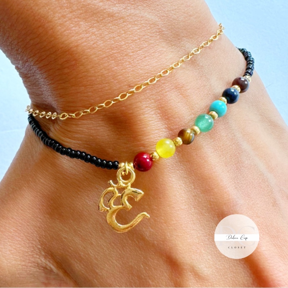 NEW Chakra Bracelet With Genuine Quartz’s